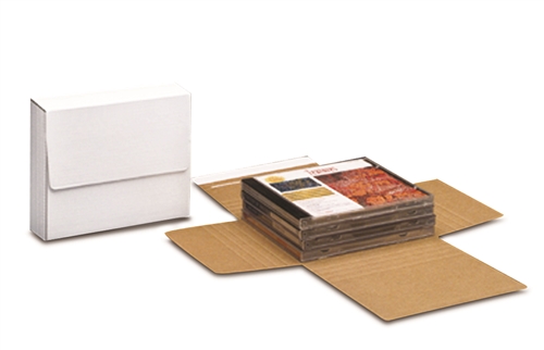 Self-Seal Corrugated Bookfolds